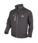 Softshell negra manga larga hombre yagan