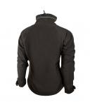 Softshell negra manga larga mujer yagan